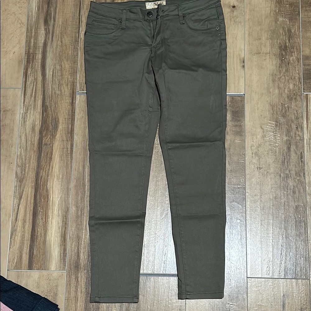 Hybrid & Company Olive Skinny Jeans